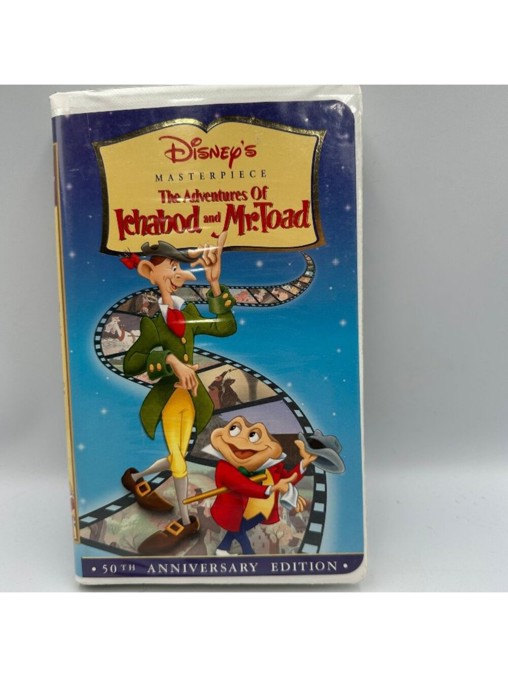 Disneys Masterpiece: The Adventures Of Ichabod And Mr. Toad VHS 50th Anniversary